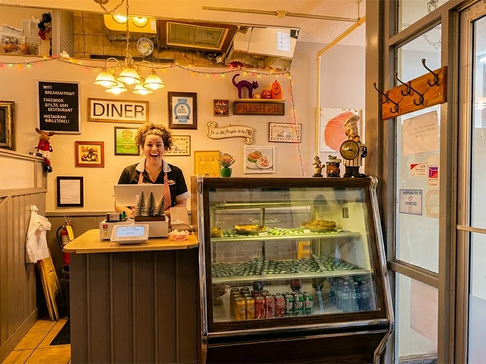 Billy's Deli Restaurant Interior